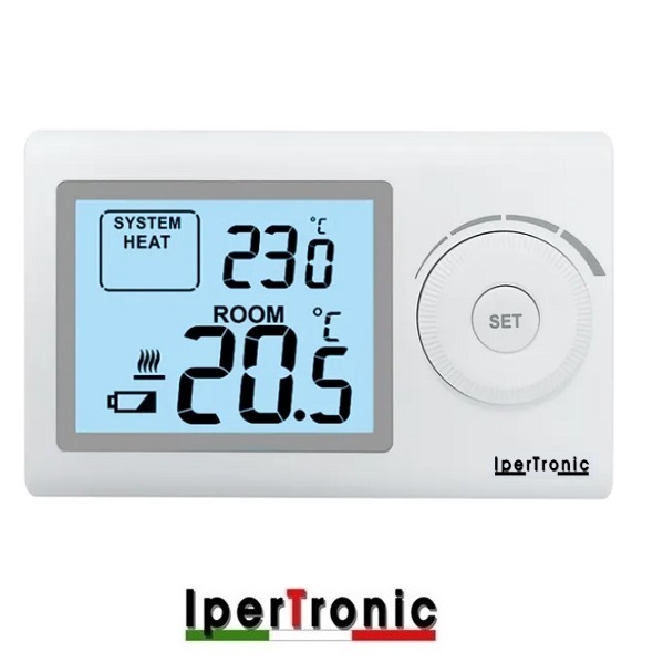 TERMOSTATO CON DISPLAY LCD GIORNALIERO  DA PARETE